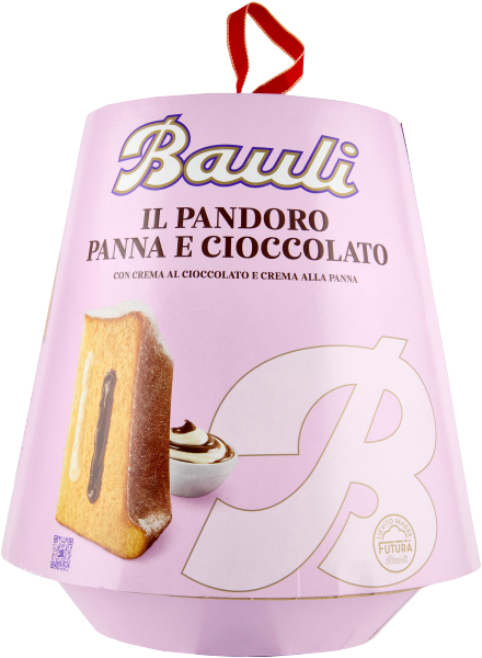 BAULI PANDORO PANNA E CIOCCOLATO