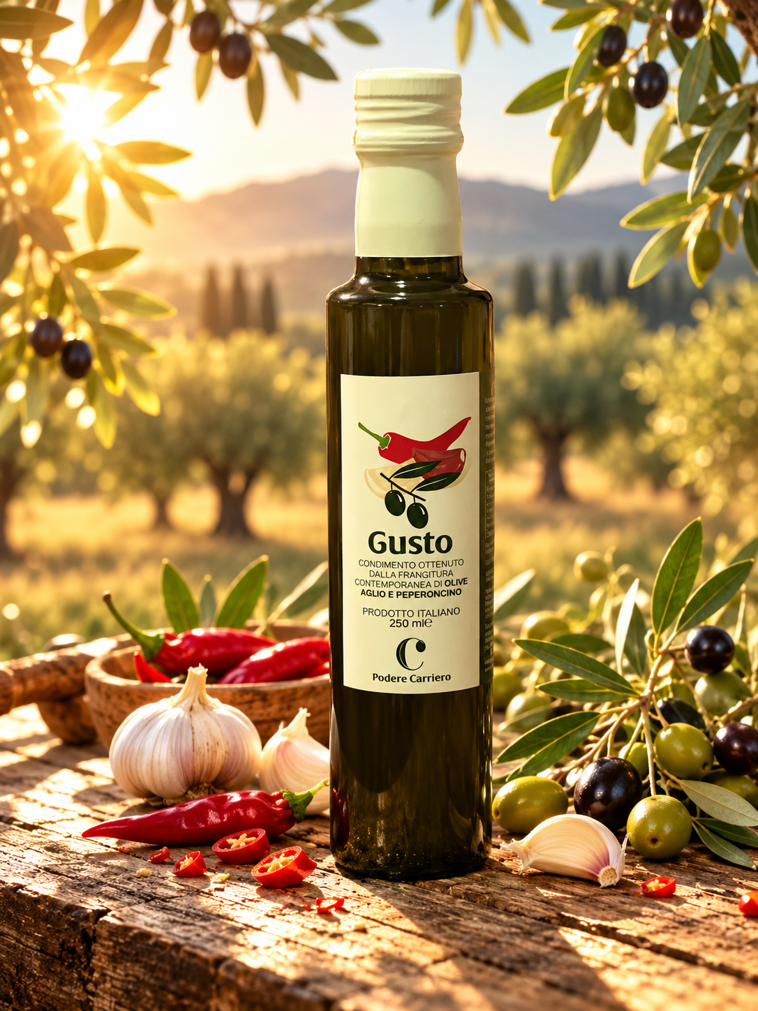 Olio Aglio e Peperoncino 0,25 L