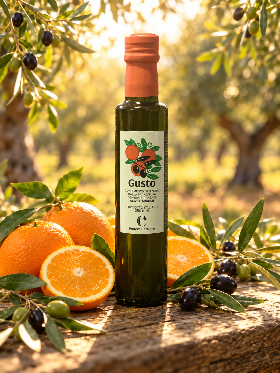 Olio Carriero Olio e Aranci 0,25 L