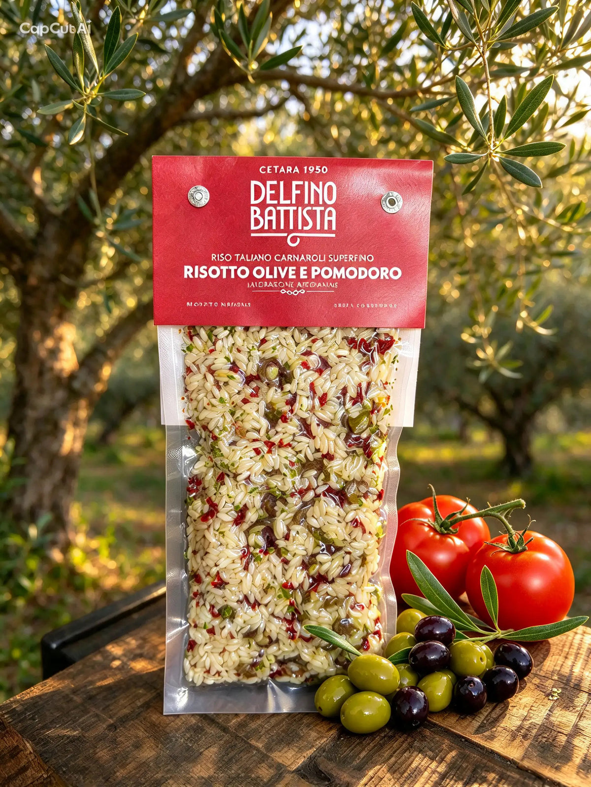 Risotto Olive e Pomodoro