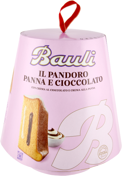 BAULI PANDORO PANNA E CIOCCOLATO